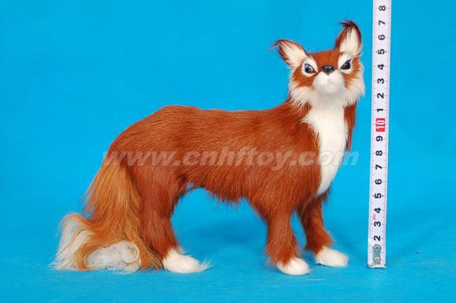 皮毛玩具狐狸：HL024菏泽恒方皮毛工艺品有限公司