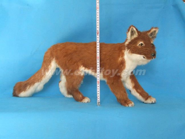 皮毛玩具狐狸：HL038菏泽恒方皮毛工艺品有限公司