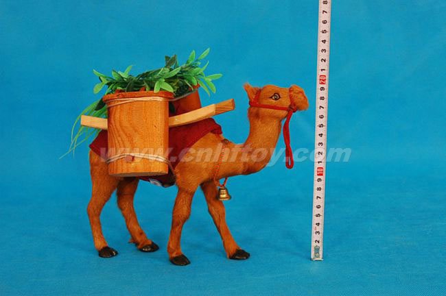 皮毛玩具骆驼：LT115菏泽恒方皮毛工艺品有限公司